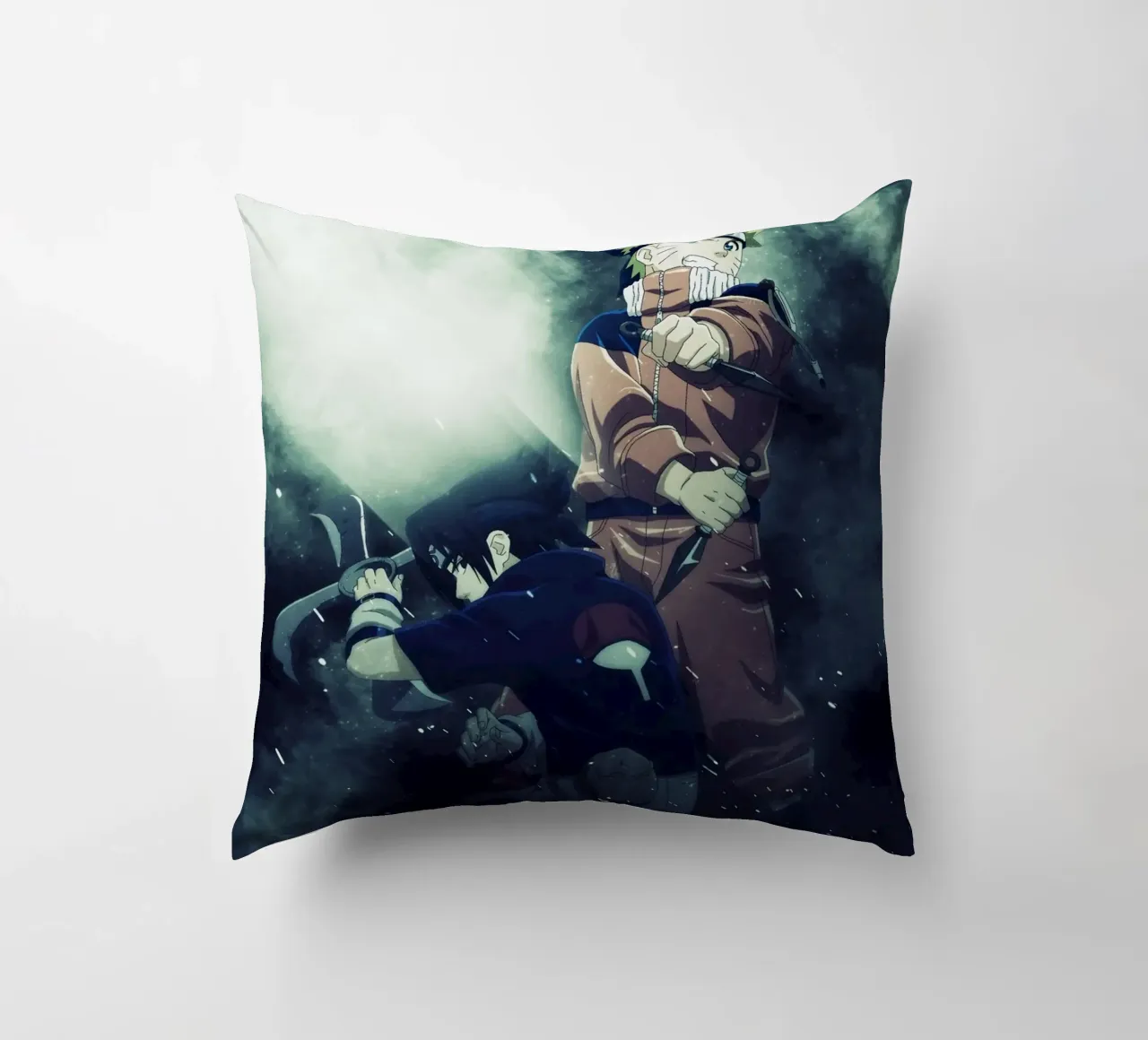 naruto and sasuke cuscino da FreeArtStudio