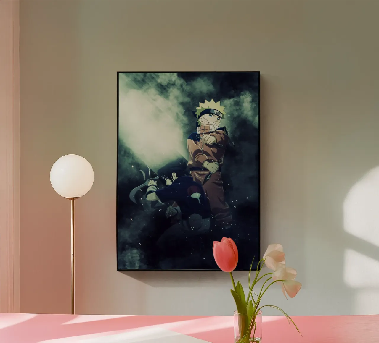 naruto and sasuke plexiglass da FreeArtStudio
