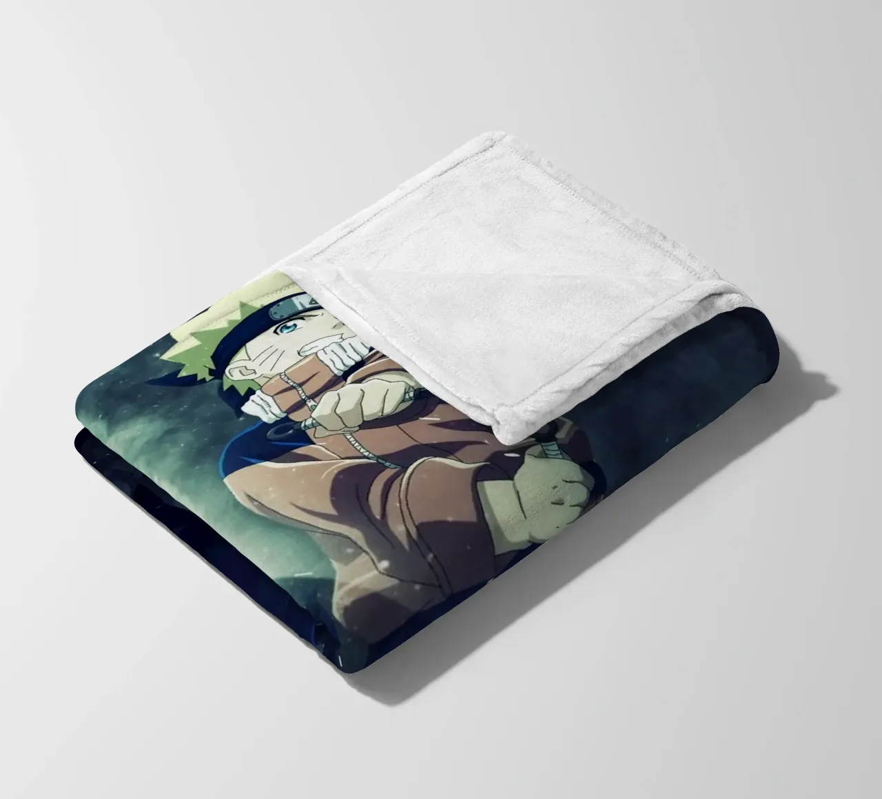 naruto and sasuke coperta in pile da FreeArtStudio