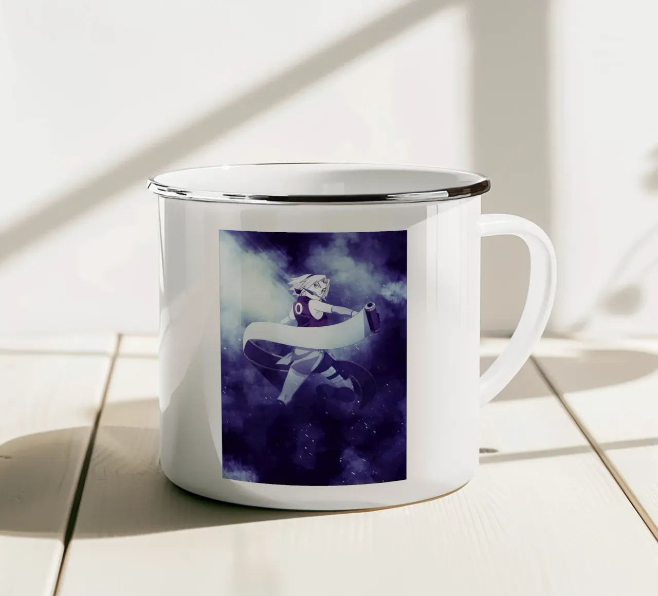 sakura tazza in smalto da FreeArtStudio