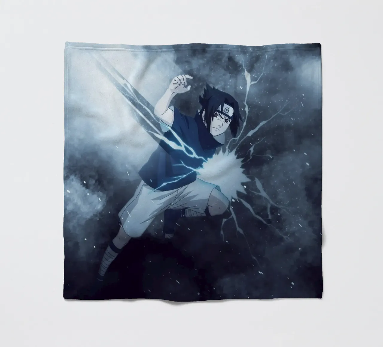 sasuke coperta in pile da FreeArtStudio