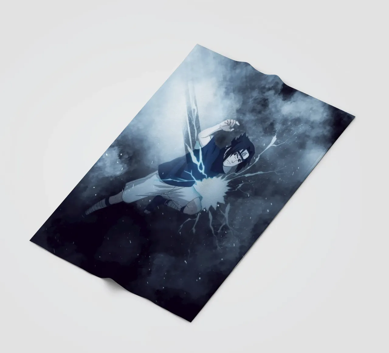 sasuke coperta in pile da FreeArtStudio