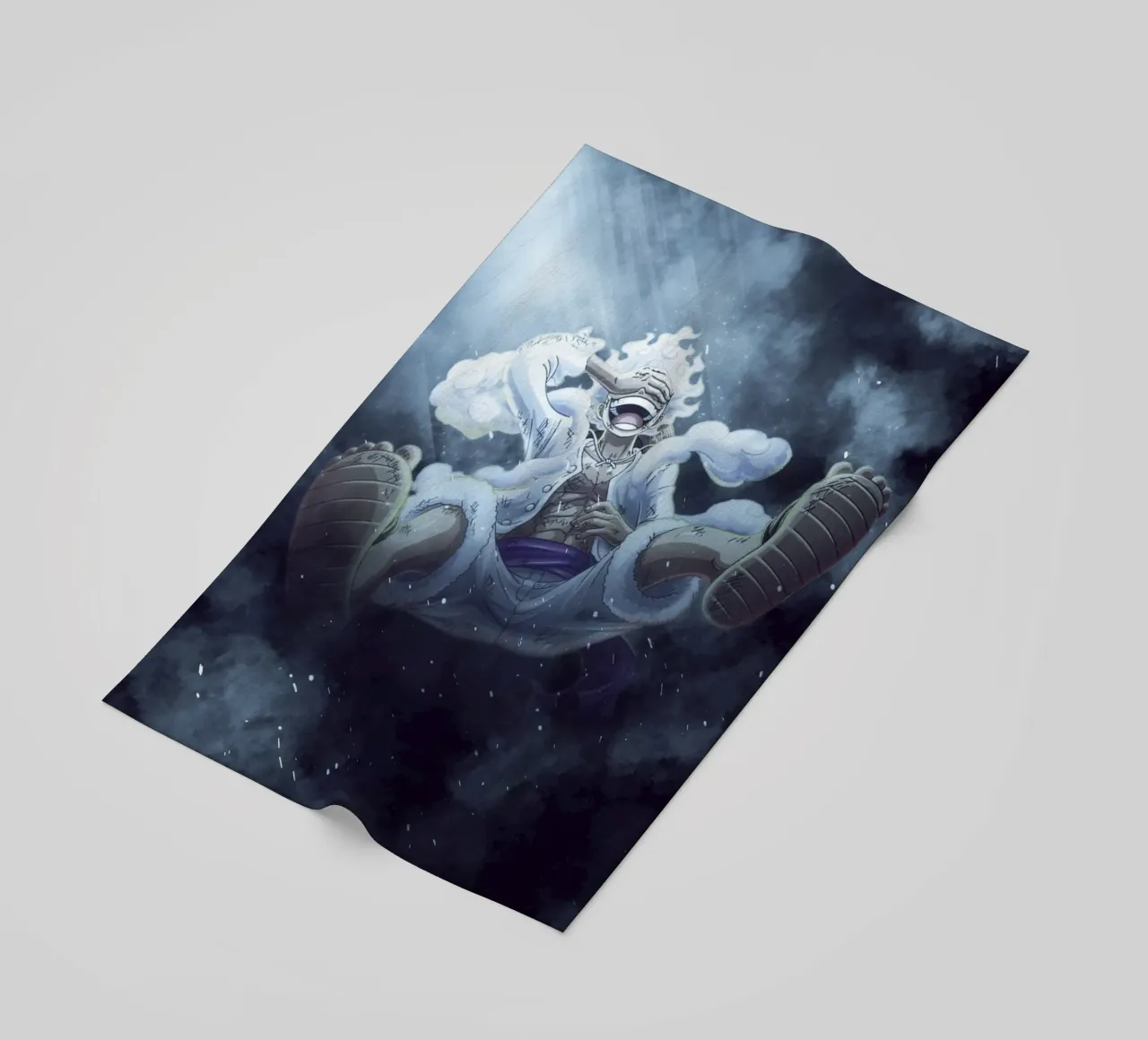 gear 5 luffy Strandtuch von FreeArtStudio