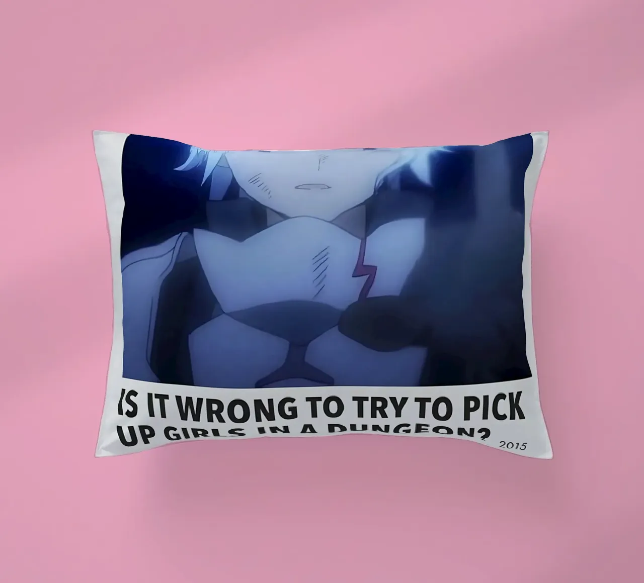 IS IT WRONG TO TRY TO PICK UP GIRLS IN A DUNGEON?  2015 cuscino da Totoya