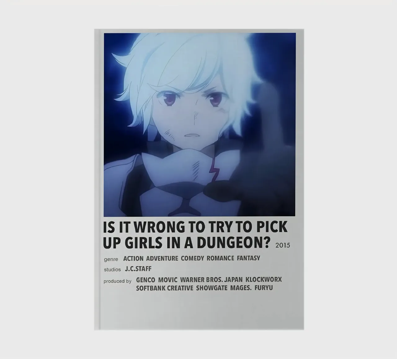 IS IT WRONG TO TRY TO PICK UP GIRLS IN A DUNGEON?  2015 diario da Totoya