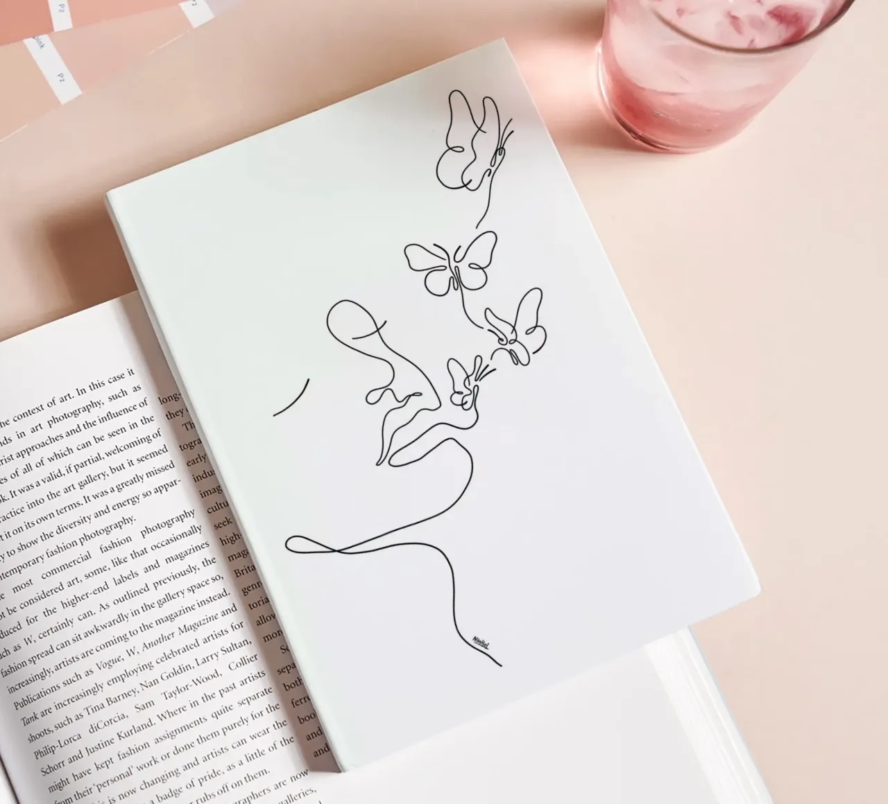 Butterflies In My Stomach notebook by Ninhol