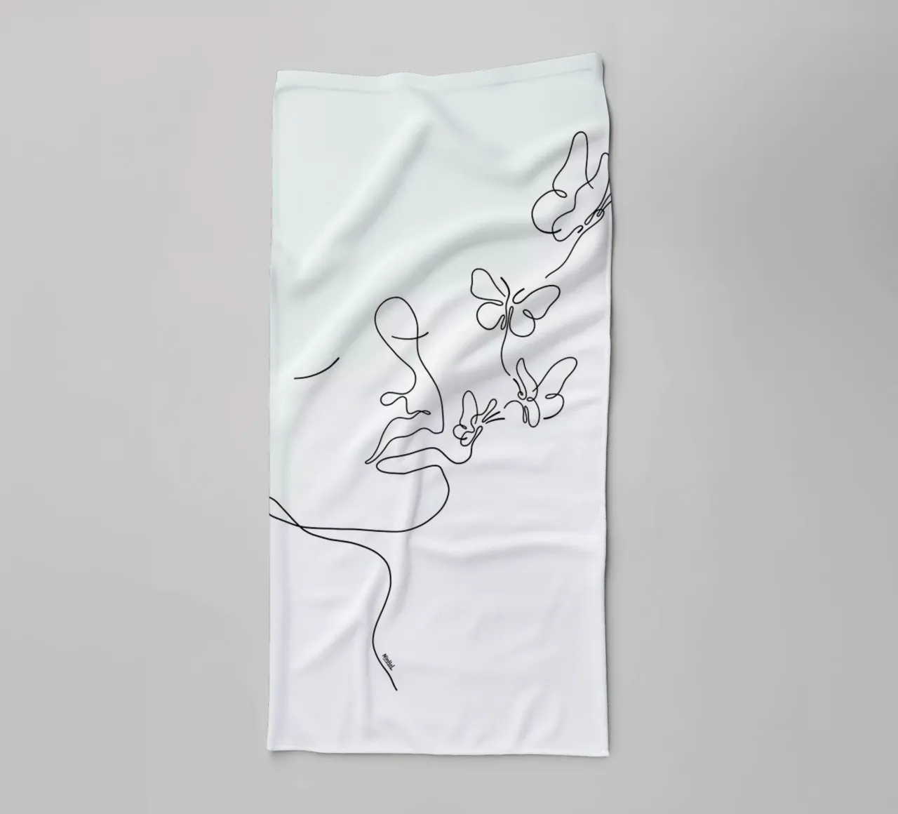 Butterflies In My Stomach towel by Ninhol