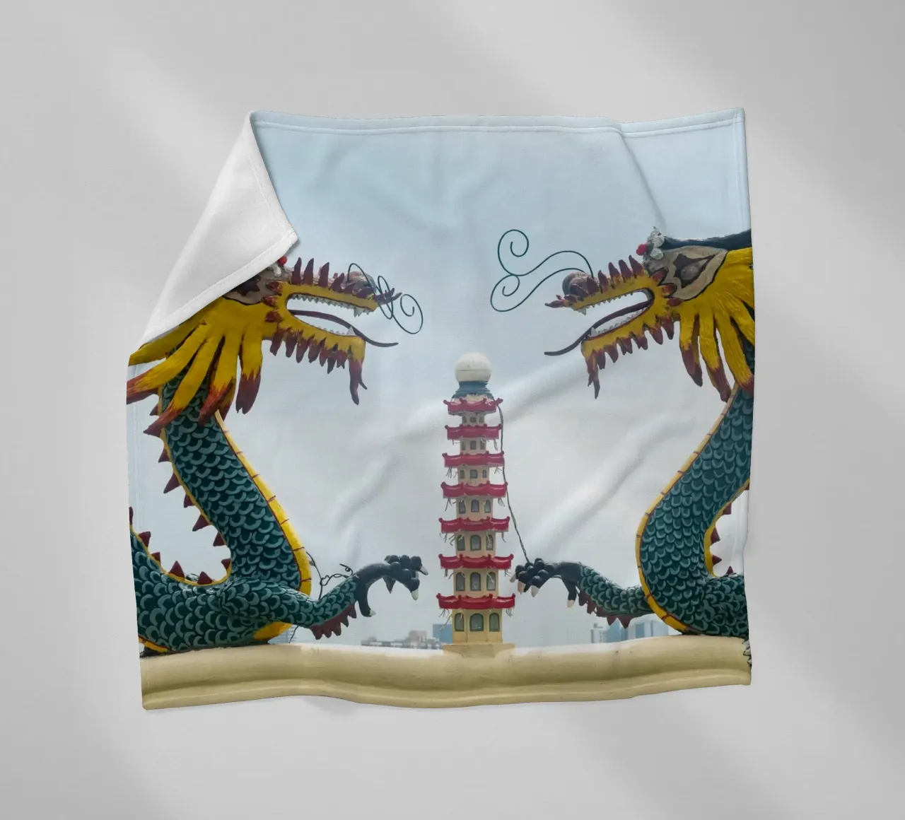 Tempio taoista a Cebu, Filippine coperta in pile da anderm