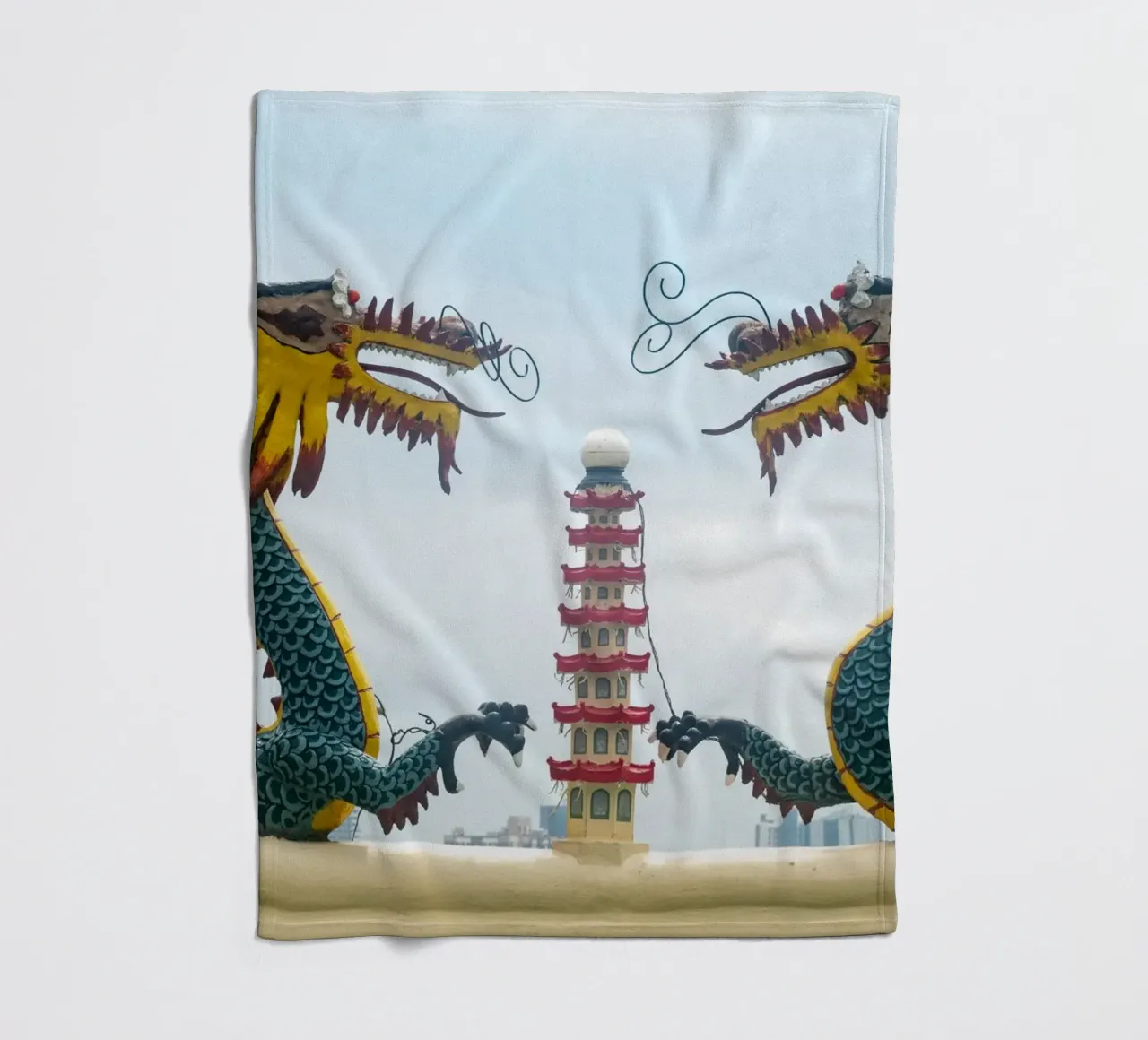 Tempio taoista a Cebu, Filippine coperta in pile da anderm