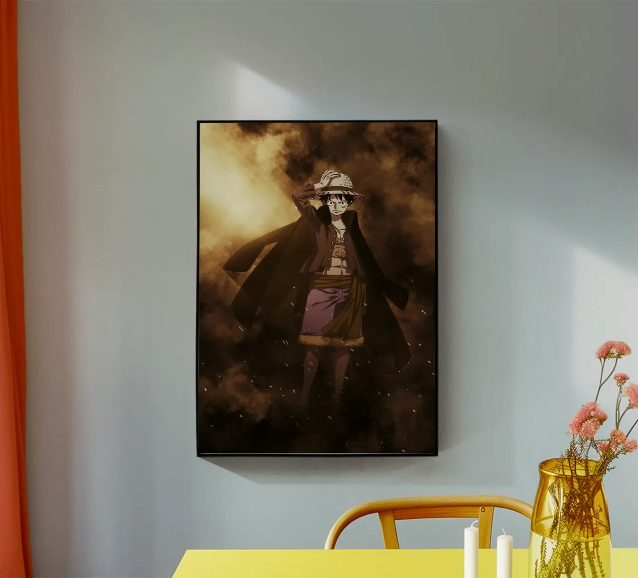 monkey d luffy plexiglass da FreeArtStudio