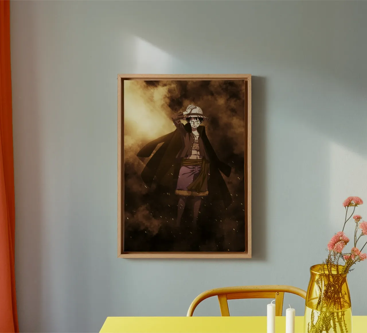 monkey d luffy canvas by FreeArtStudio