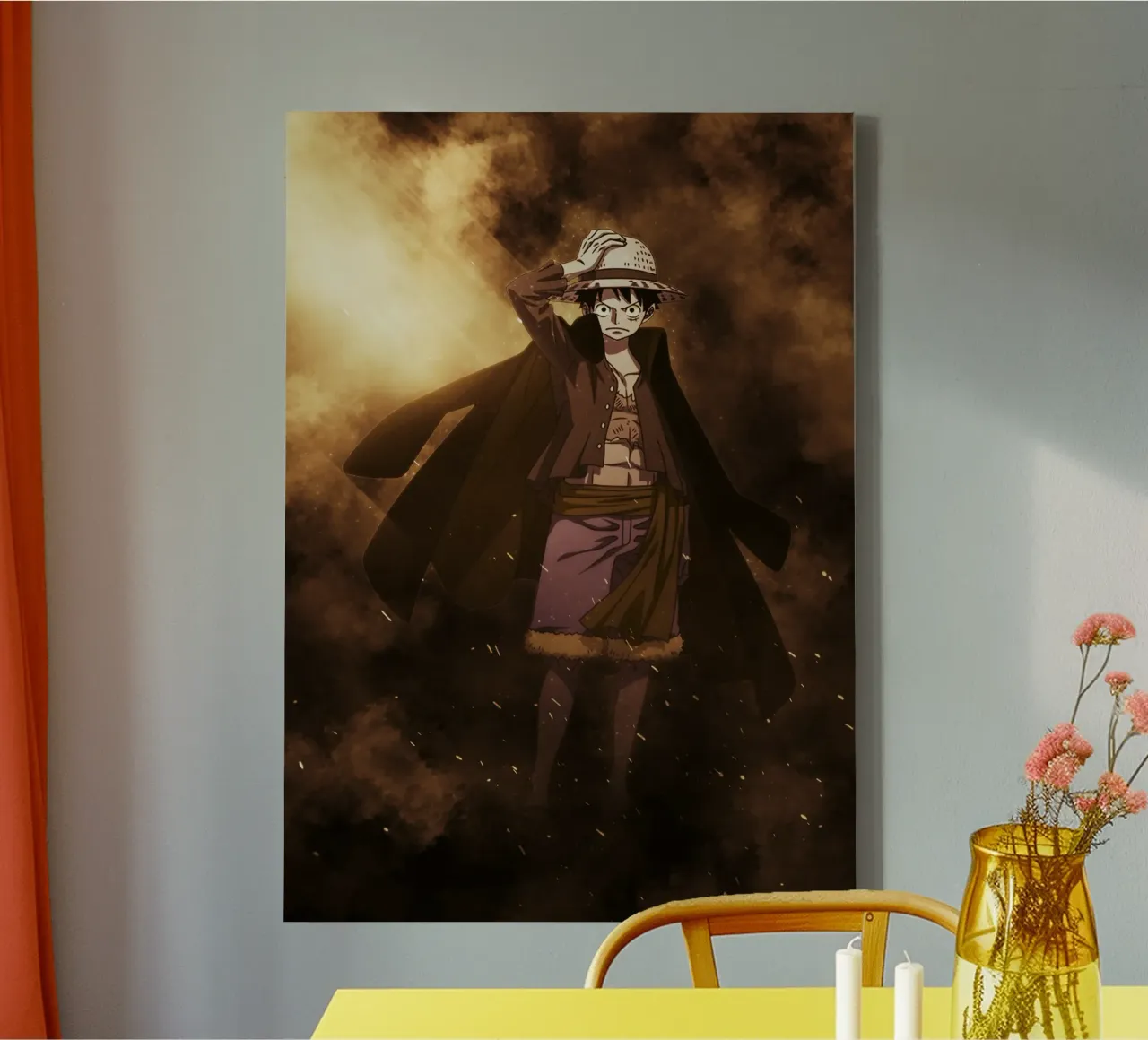 monkey d luffy canvas by FreeArtStudio