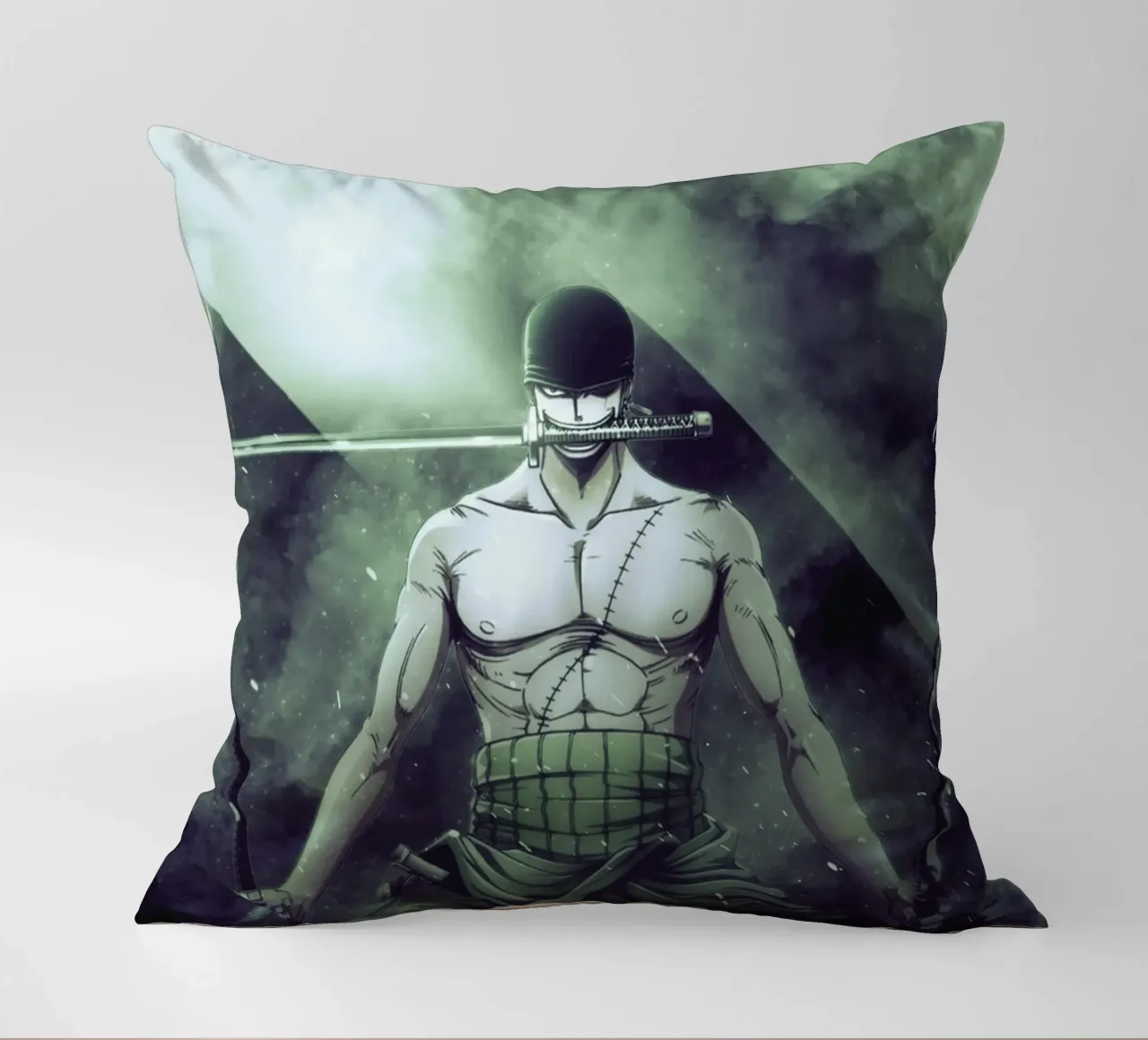 roronoa zoro cuscino da FreeArtStudio