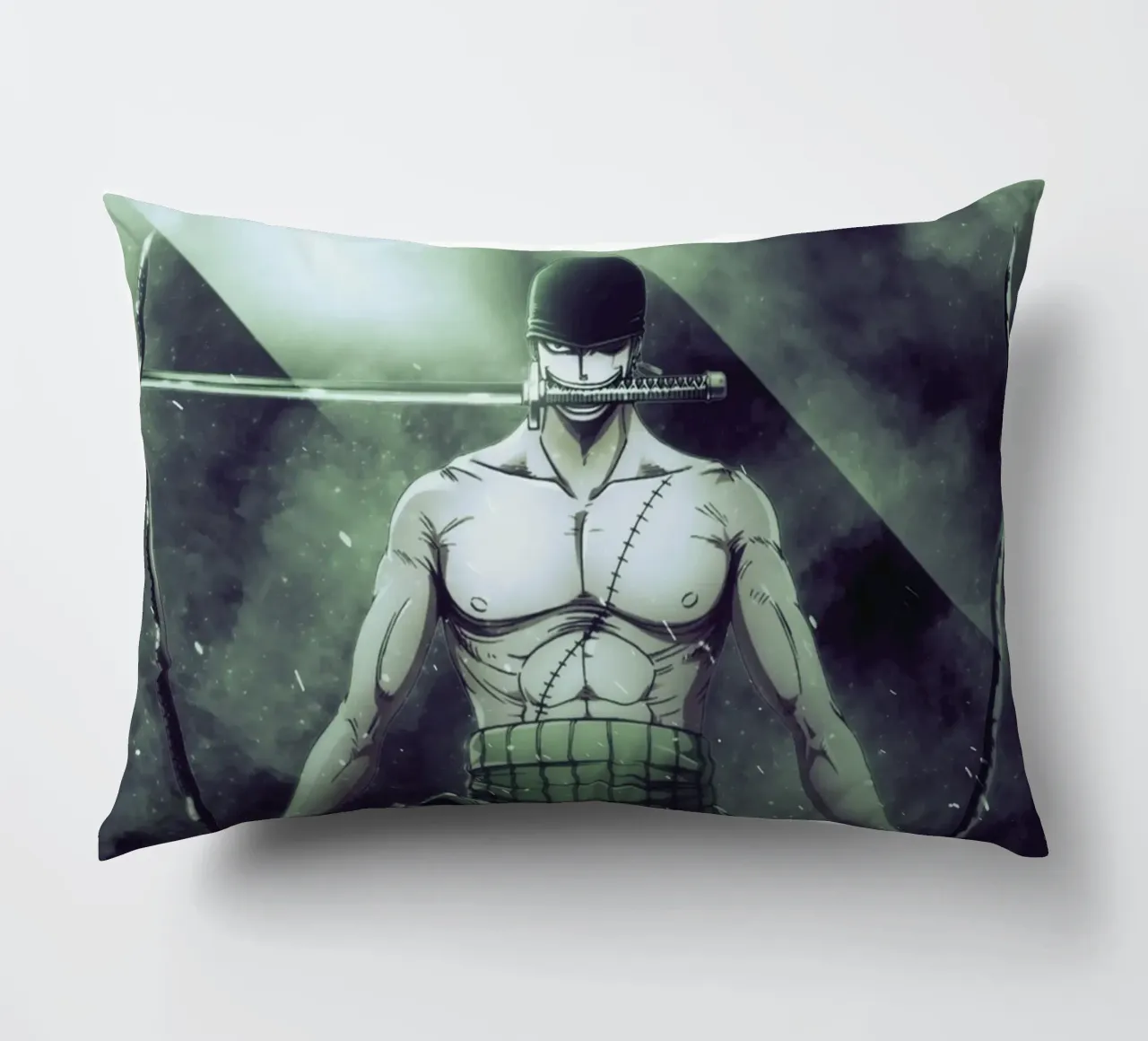 roronoa zoro cuscino da FreeArtStudio