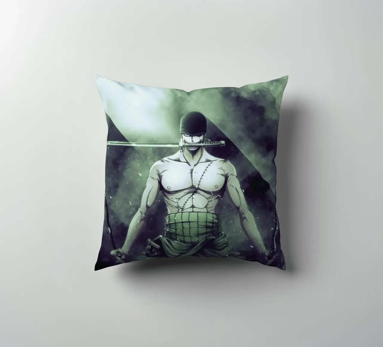 roronoa zoro cuscino da FreeArtStudio