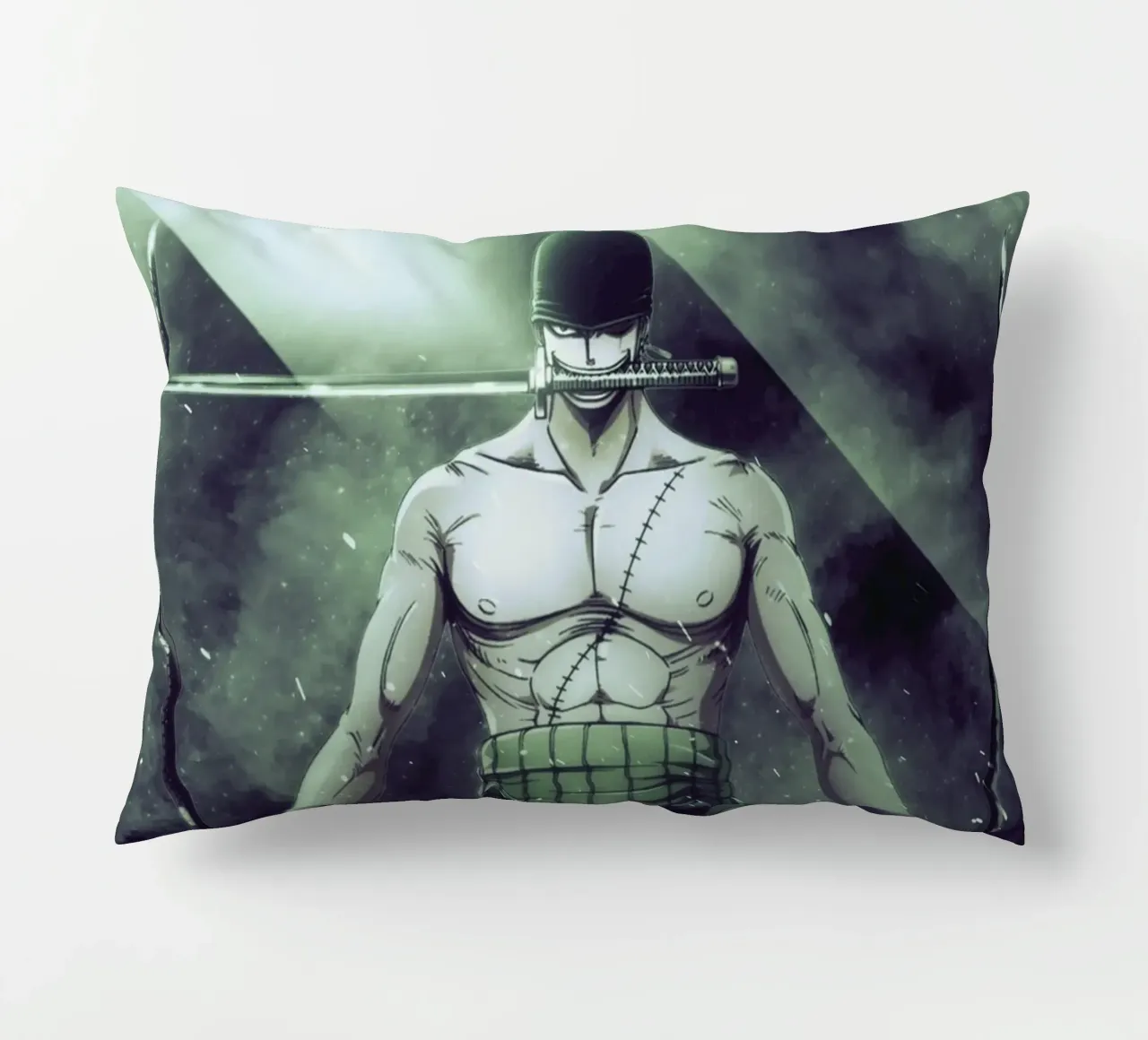 roronoa zoro cuscino da FreeArtStudio