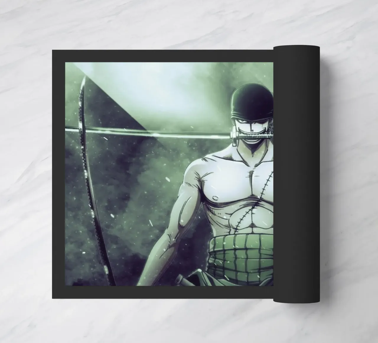 roronoa zoro zerbino da FreeArtStudio