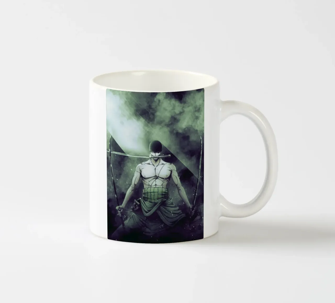 roronoa zoro tazza in ceramica da FreeArtStudio