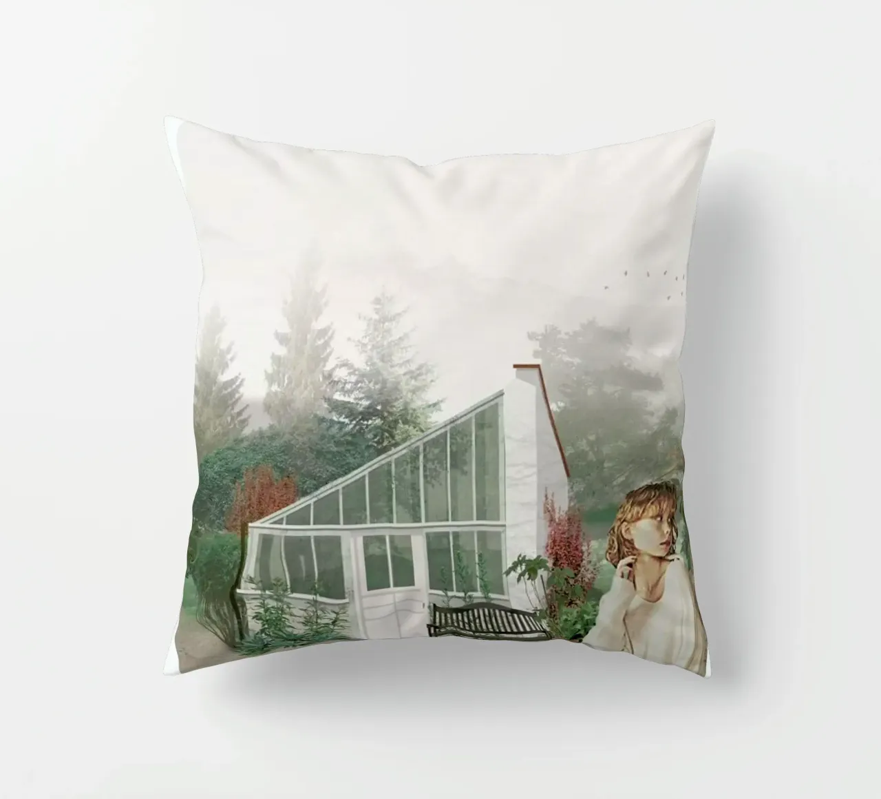 Greenhouse cuscino da Mathilde Olsen