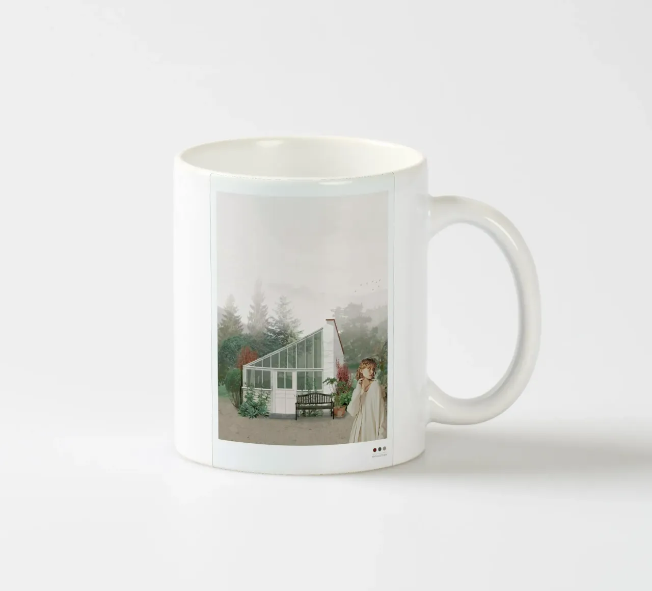 Greenhouse tazza in ceramica da Mathilde Olsen