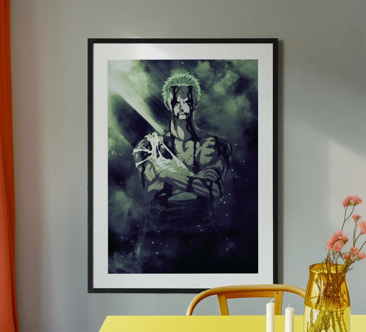 Rozo poster con telaio in plastica da FreeArtStudio