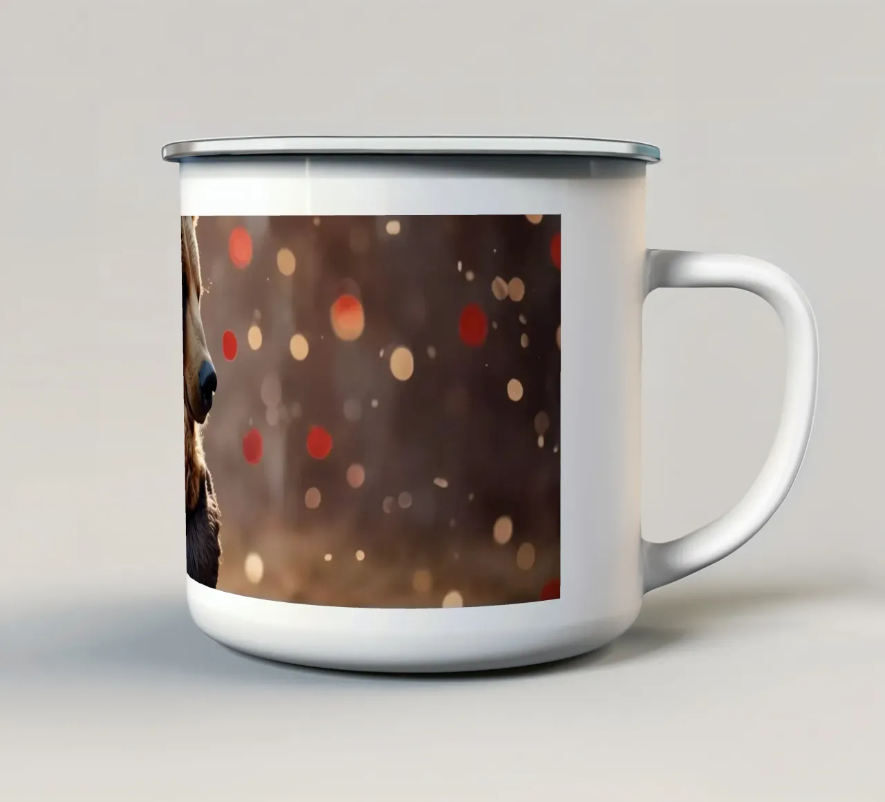 Orso emotivo tazza in smalto da DesignDoodle