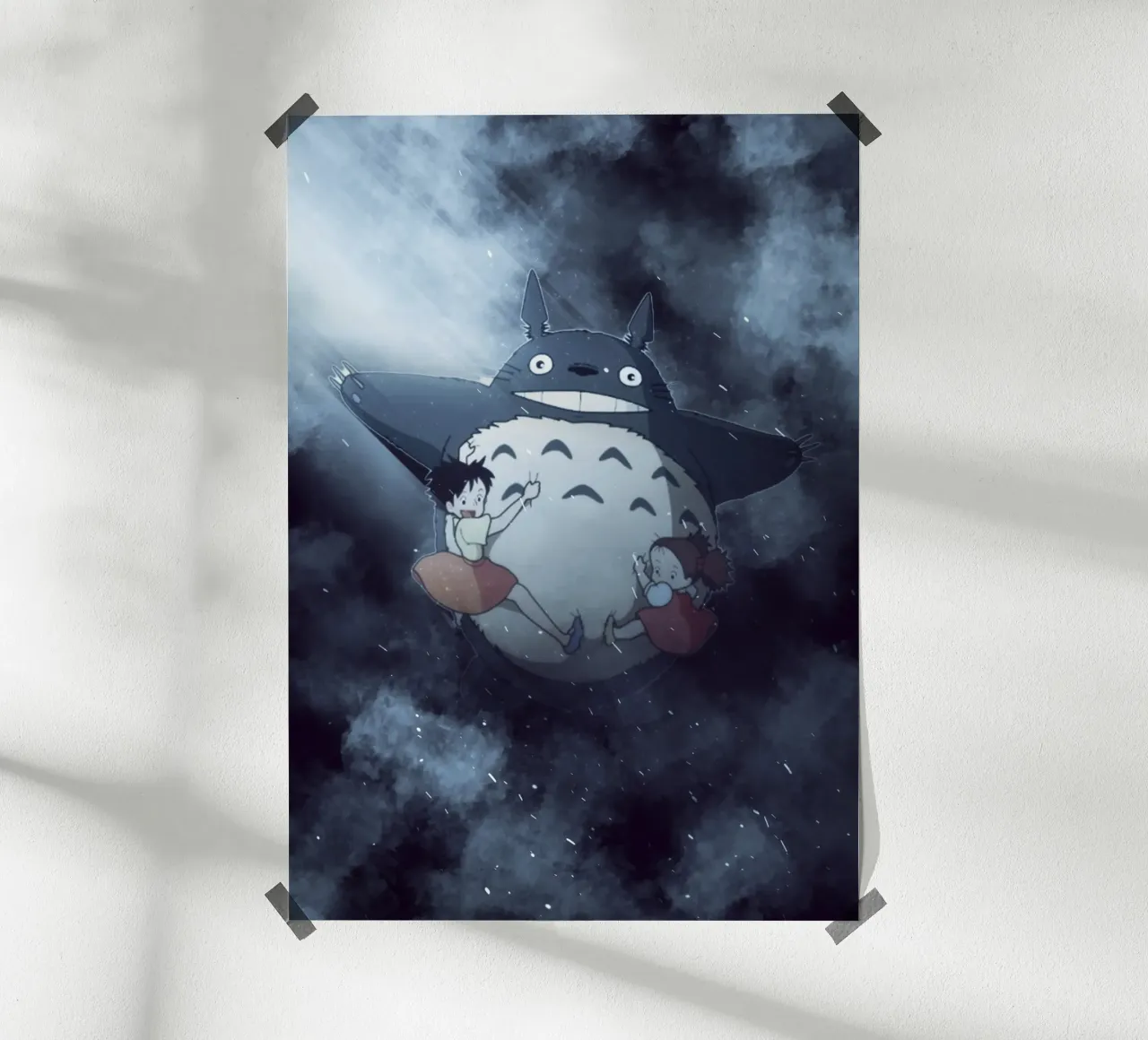 my neighbor totoro carta hahnemühle da FreeArtStudio
