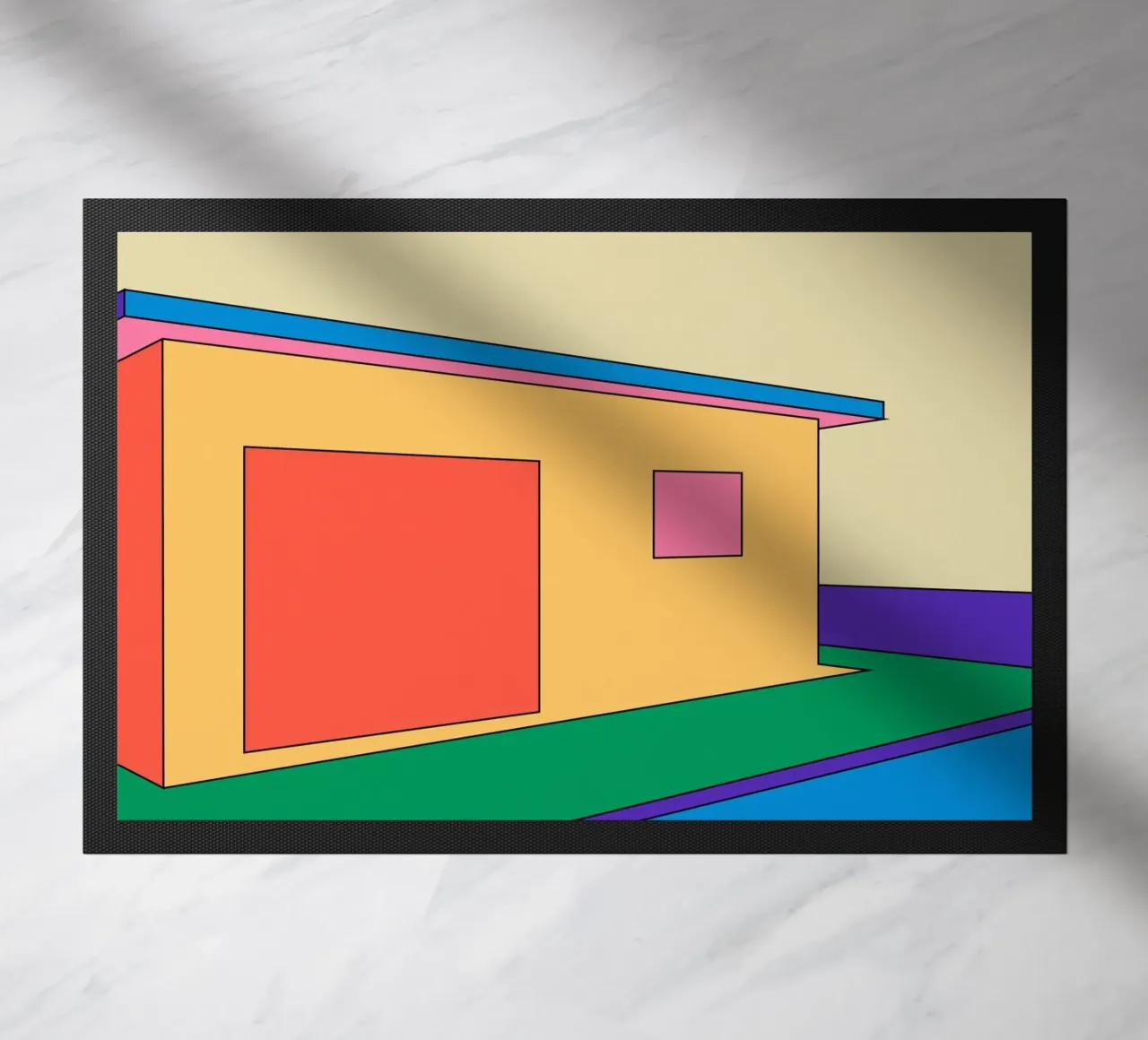 House Retro Building zerbino da galihstudio