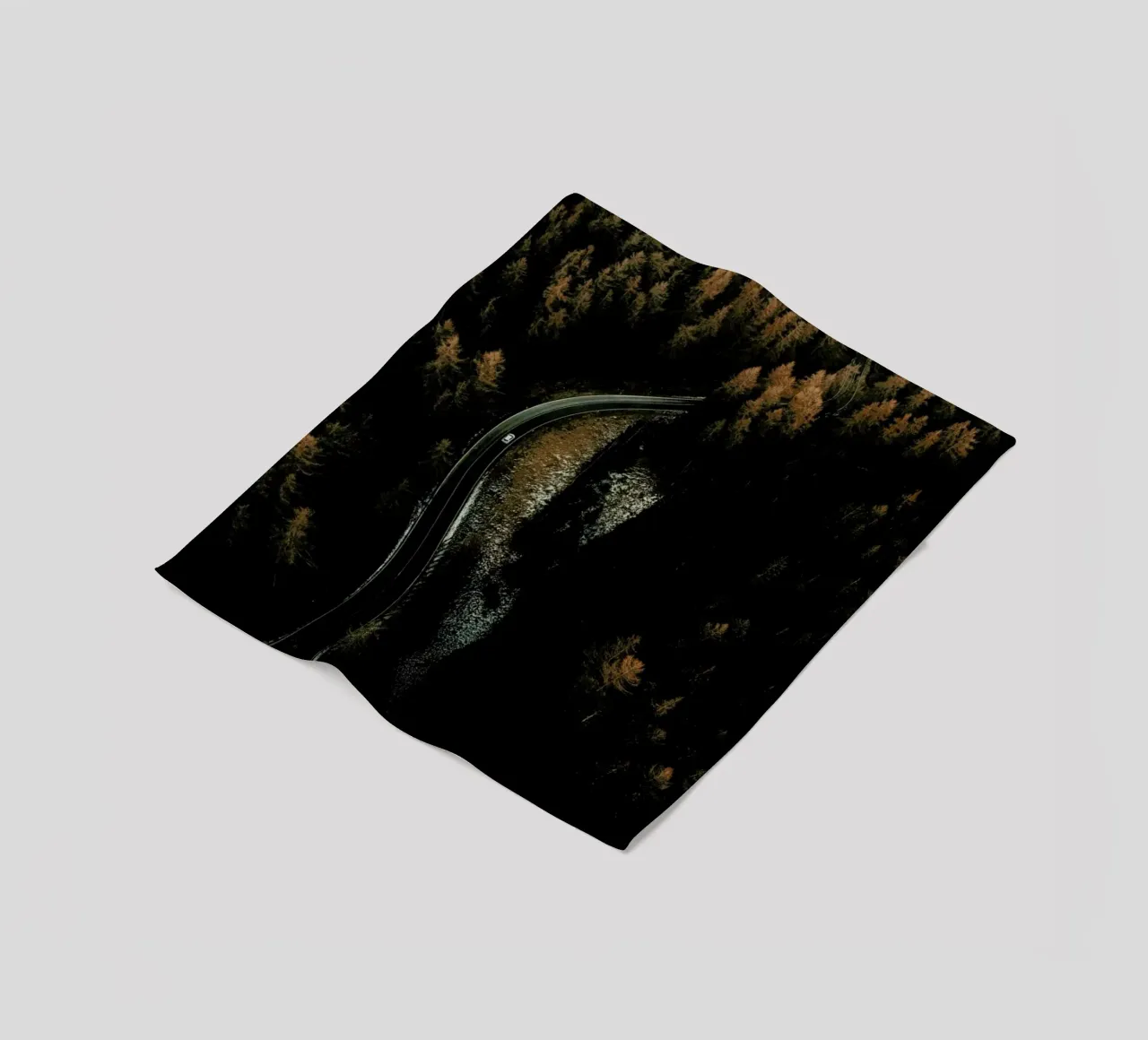 A Lone Journey @Nicolò fleece blanket by EyeEm Mobile GmbH
