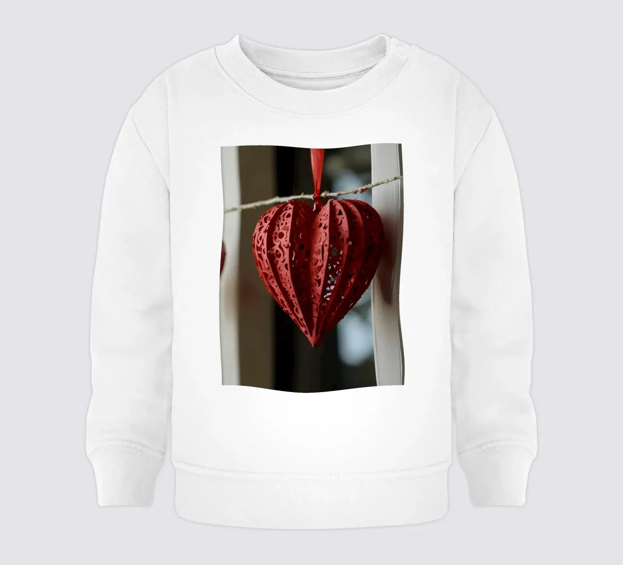 Romantic decorations create a charming atmosphere baby sweatshirt by DesignDoodle