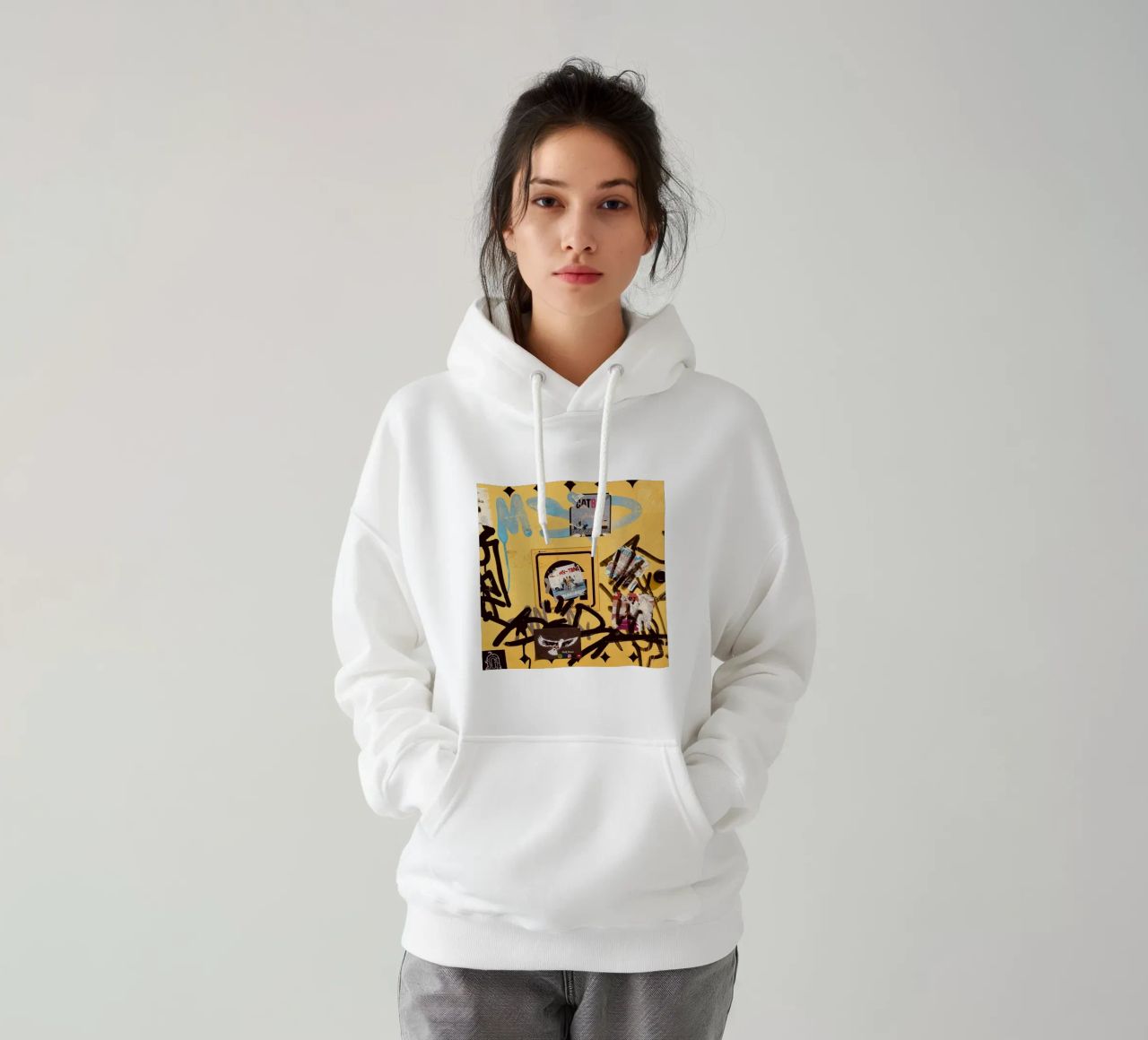 Kuddelmuddel II felpa con cappuccio da ChiasMata CozMos