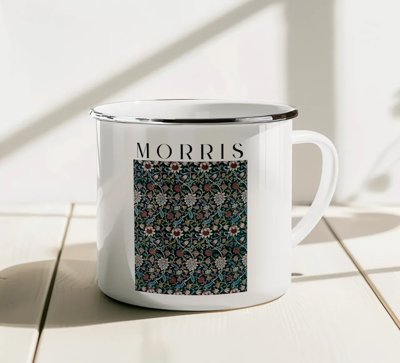 William Morris - Evenlode tazza in smalto da tokovictory