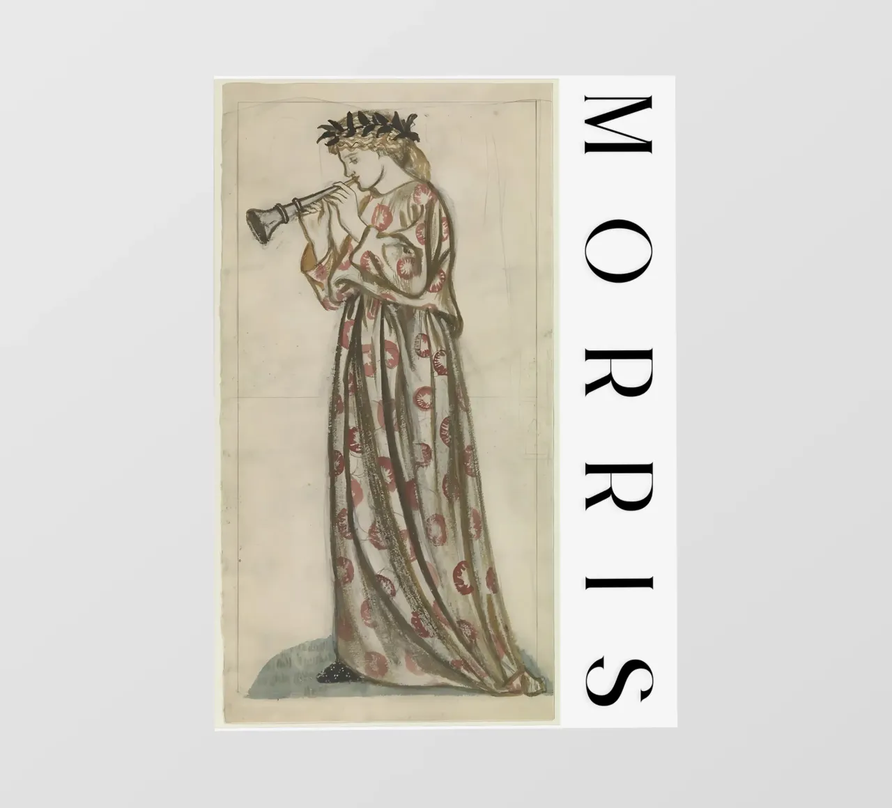 William Morris - Una ragazza con il flauto pellicola backlit da tokovictory