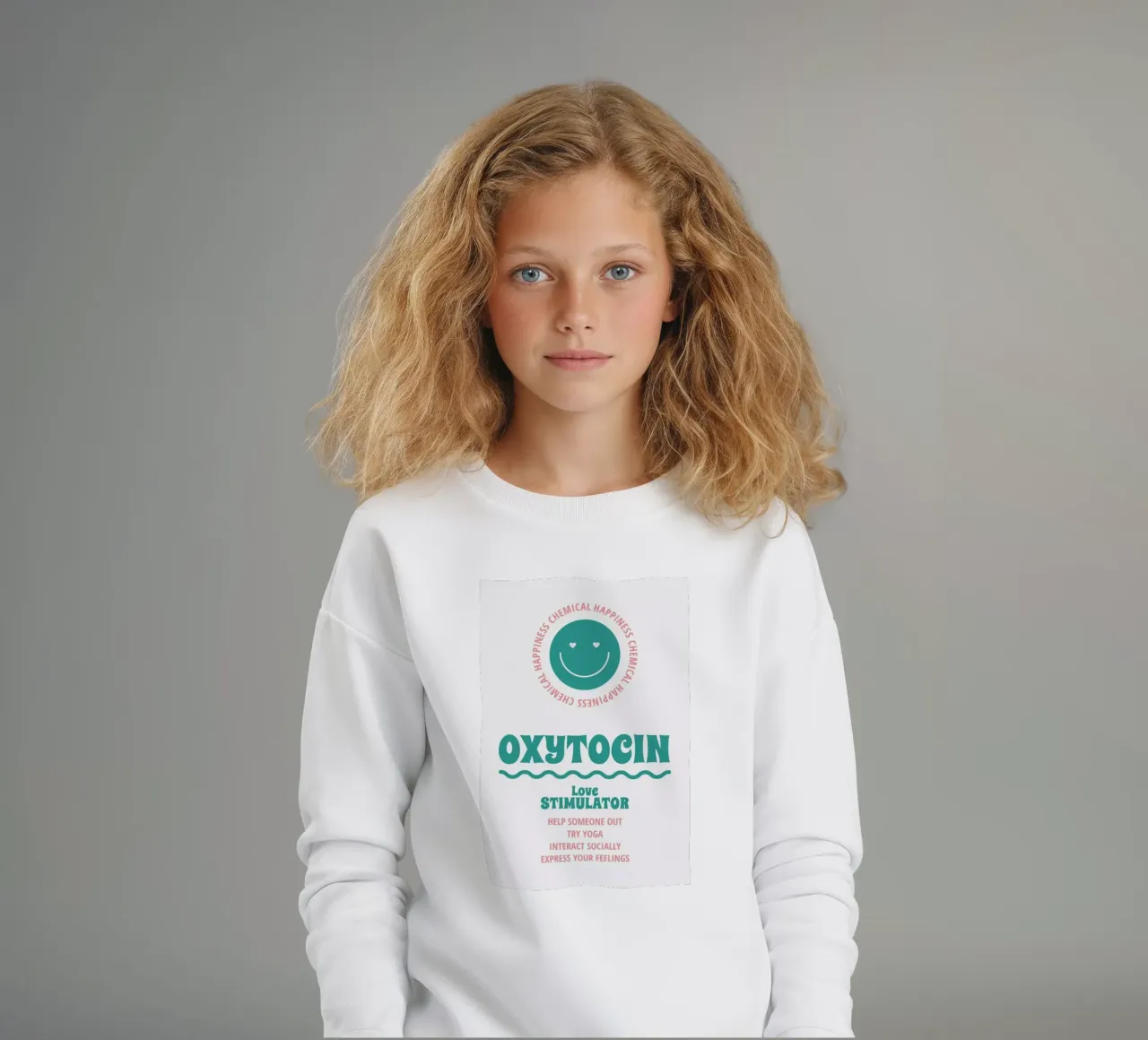 Oxytocin felpa bambino da Studio One