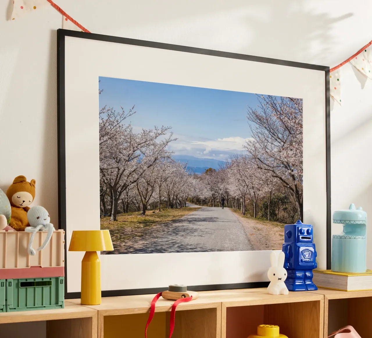 La strada dei ciliegi in fiore - Shikoku, Giappone poster da Marcel Bisig
