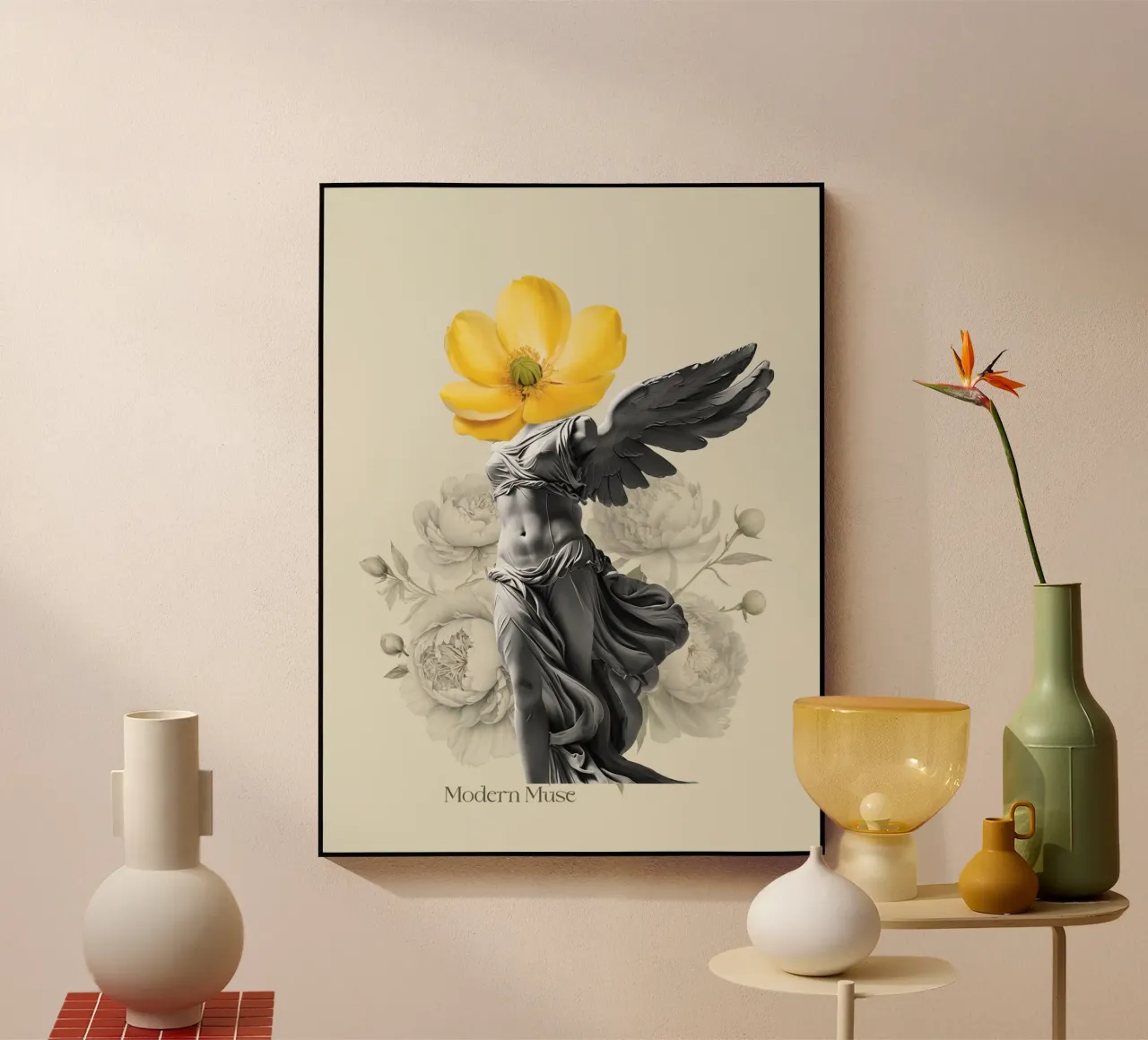 Floral Renaissance plexiglass da Indigo Rain