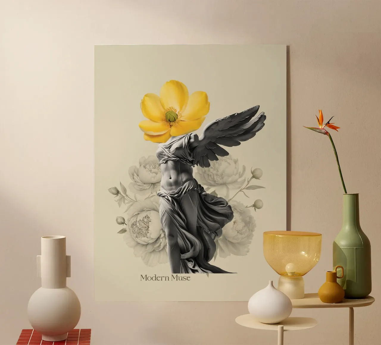 Floral Renaissance plexiglass da Indigo Rain