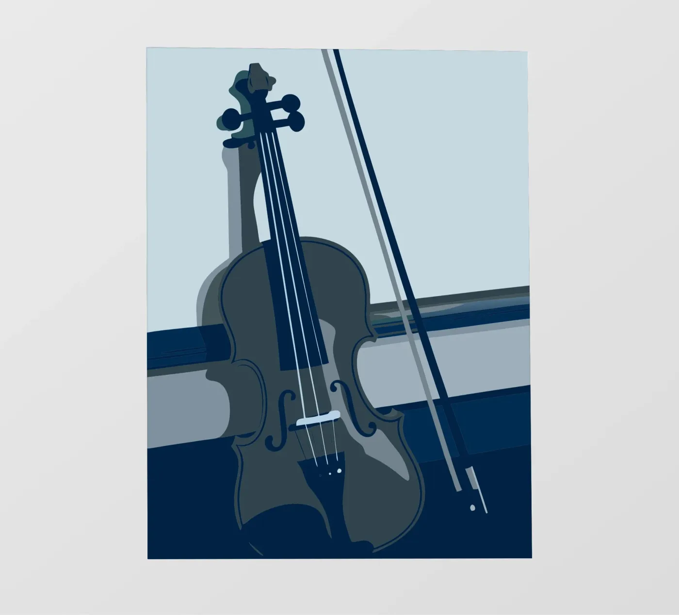 Violino pellicola backlit da MUSIC EDITION