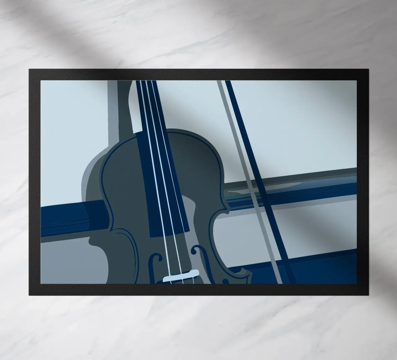 Violin doormat by MUSIC EDITION