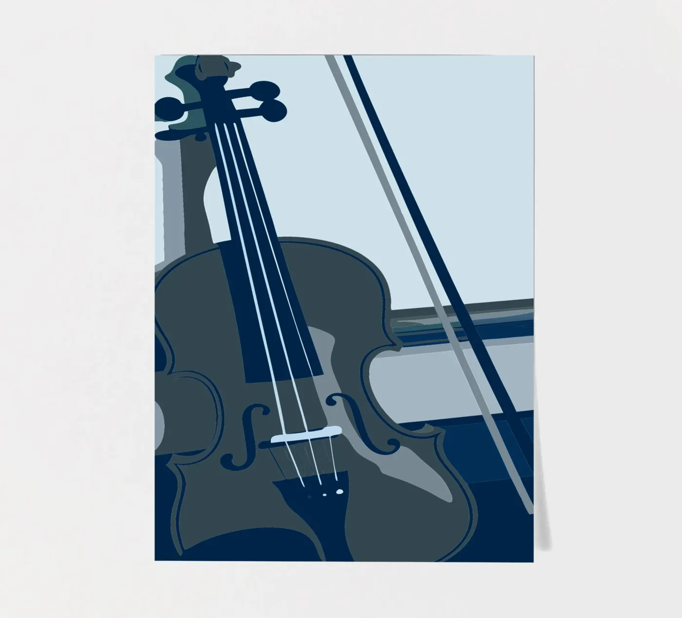 Violin sticker sheet by MUSIC EDITION