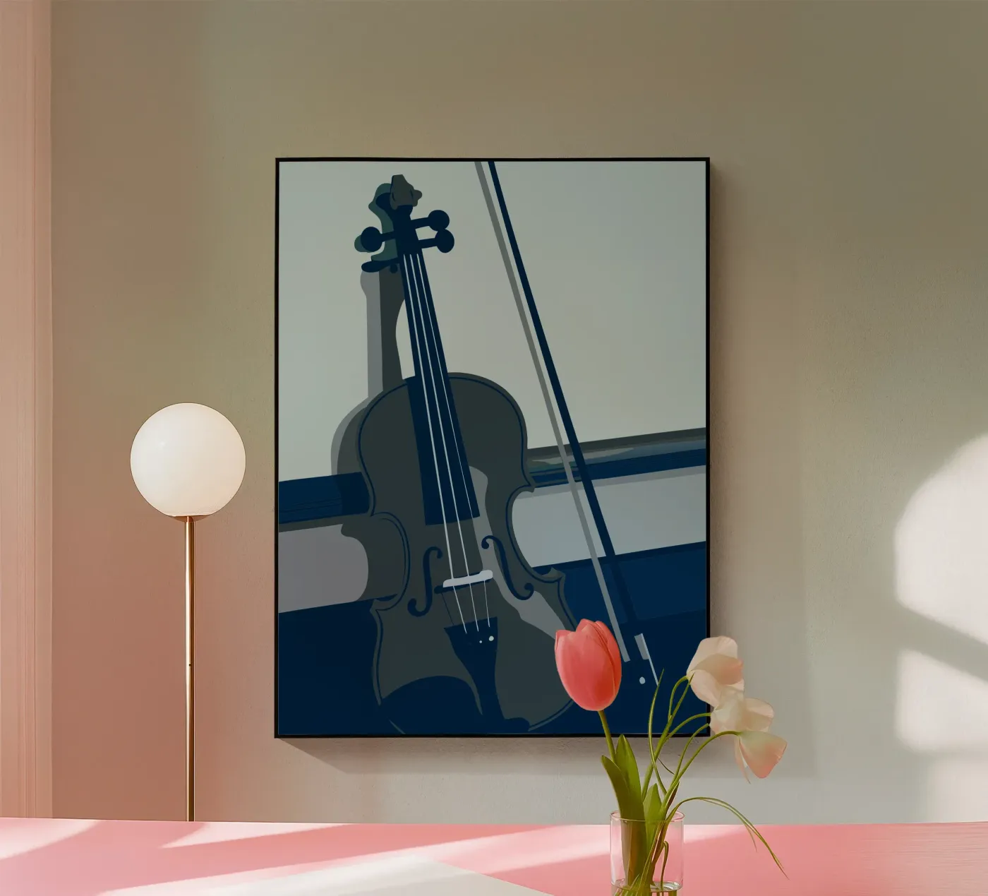 Violon plexiglas de MUSIC EDITION