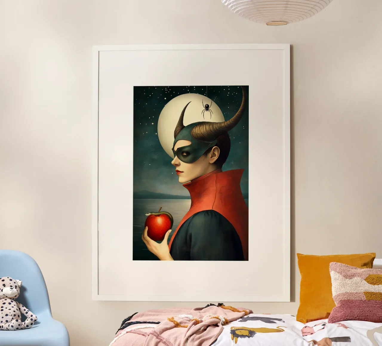Tarocchi Christephania - Il diavolo poster con telaio in plastica da christephania