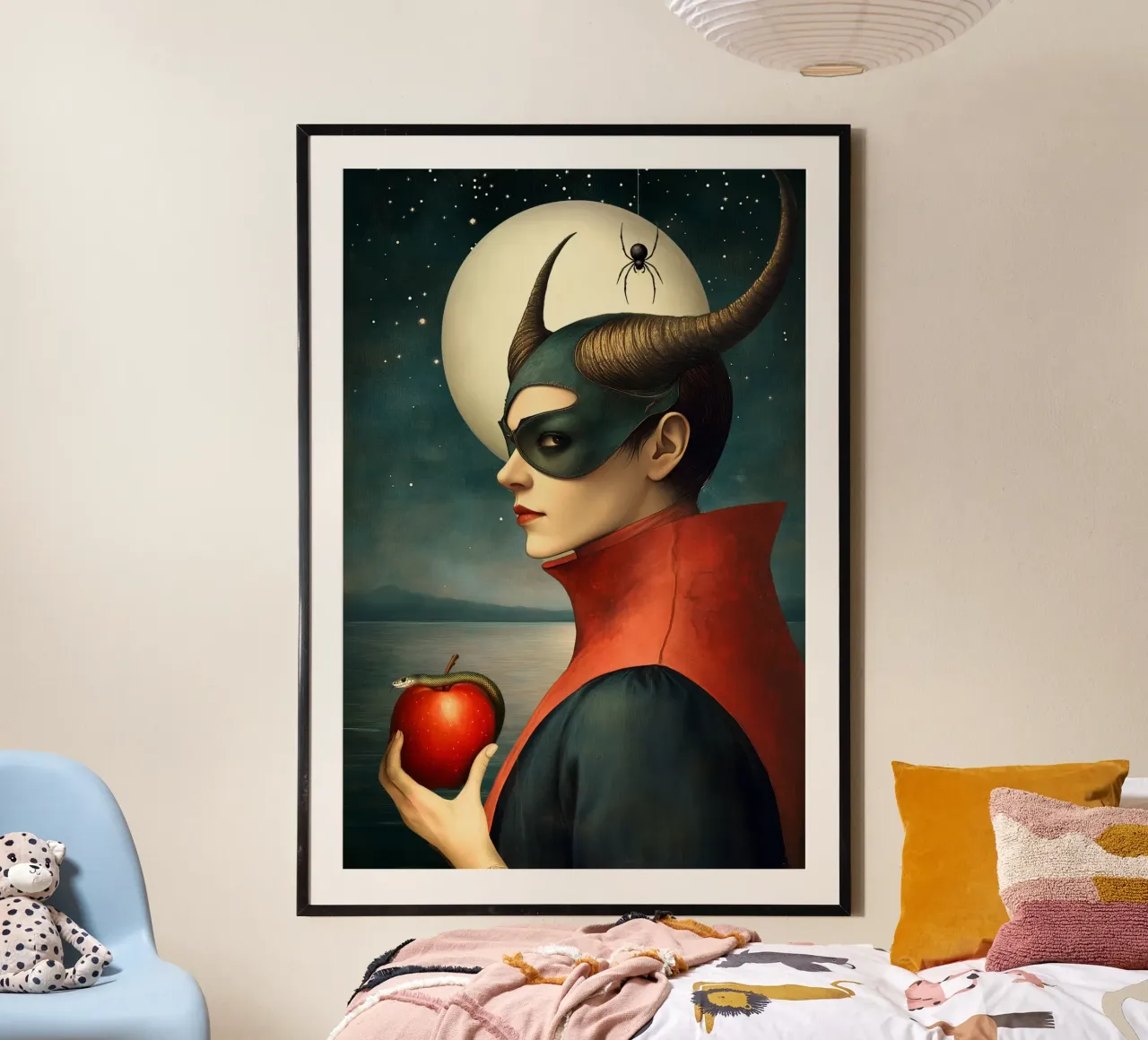 Tarocchi Christephania - Il diavolo poster con telaio in plastica da christephania