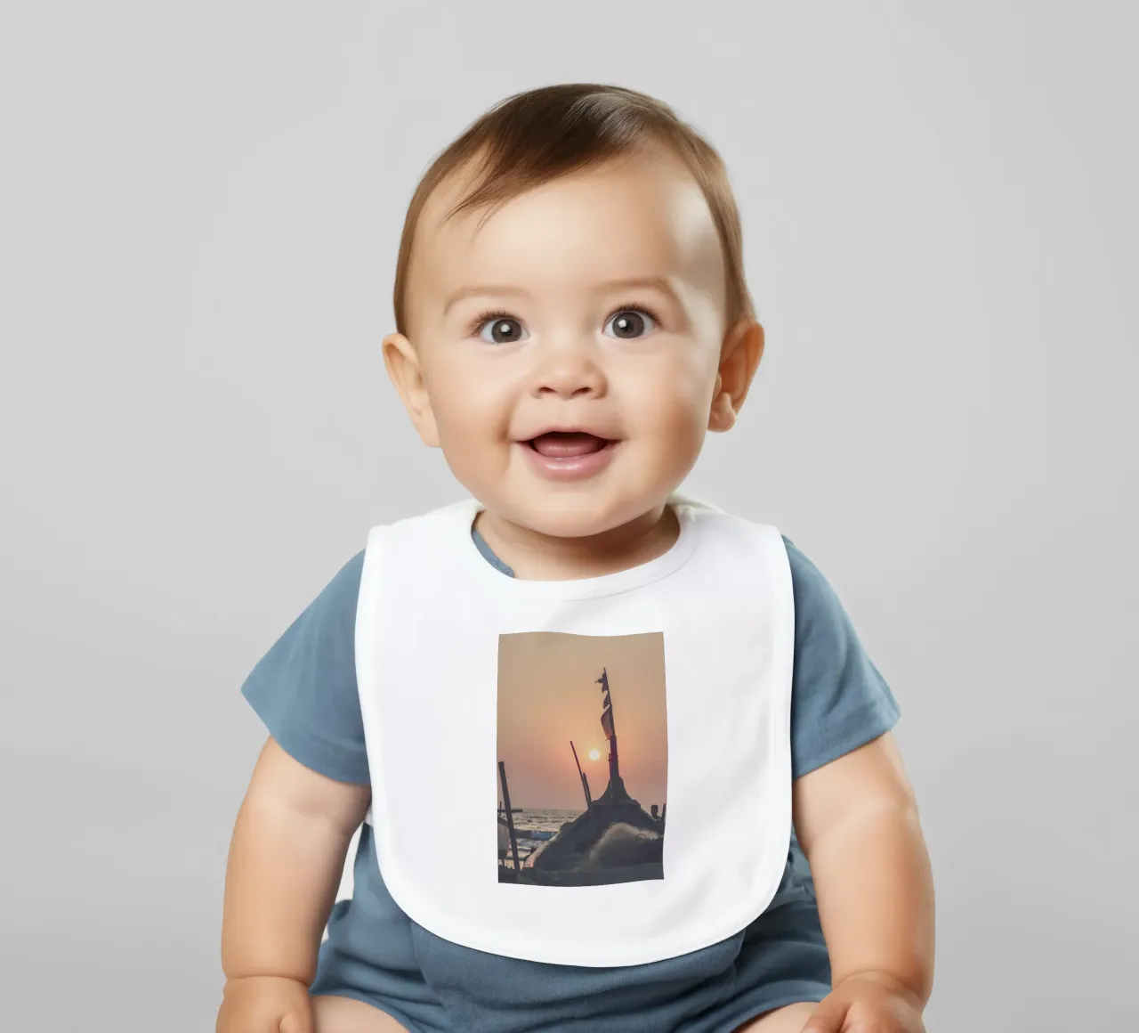 Beach Sunset bavaglino da Victoria Frost