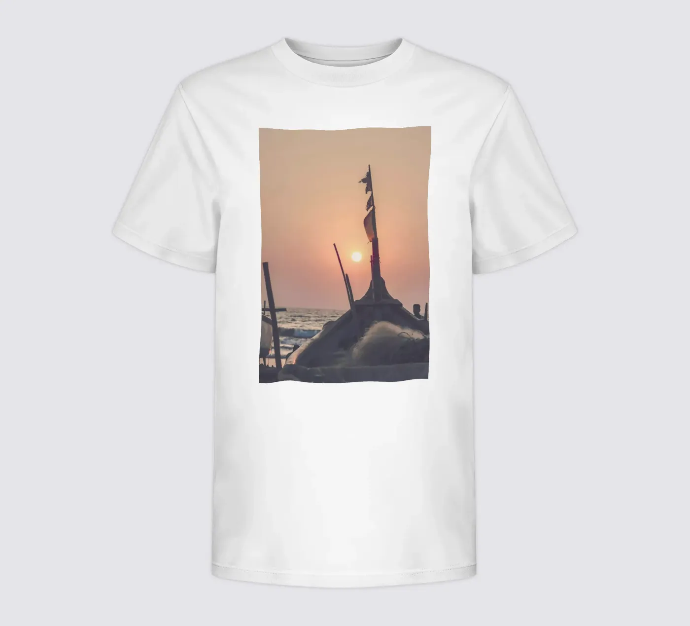 Beach Sunset t-shirt bambini da Victoria Frost