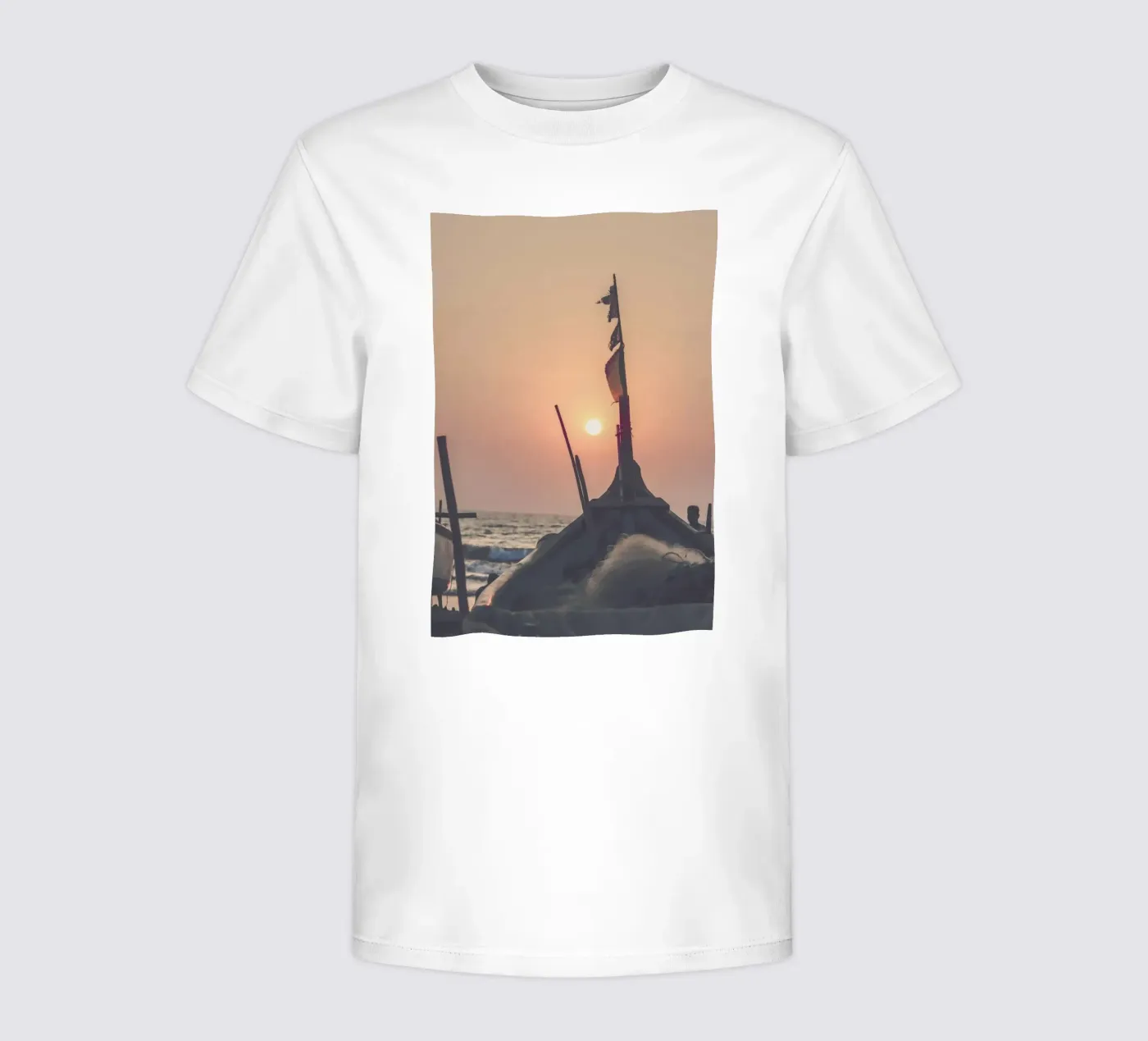 Beach Sunset t-shirt bambini da Victoria Frost