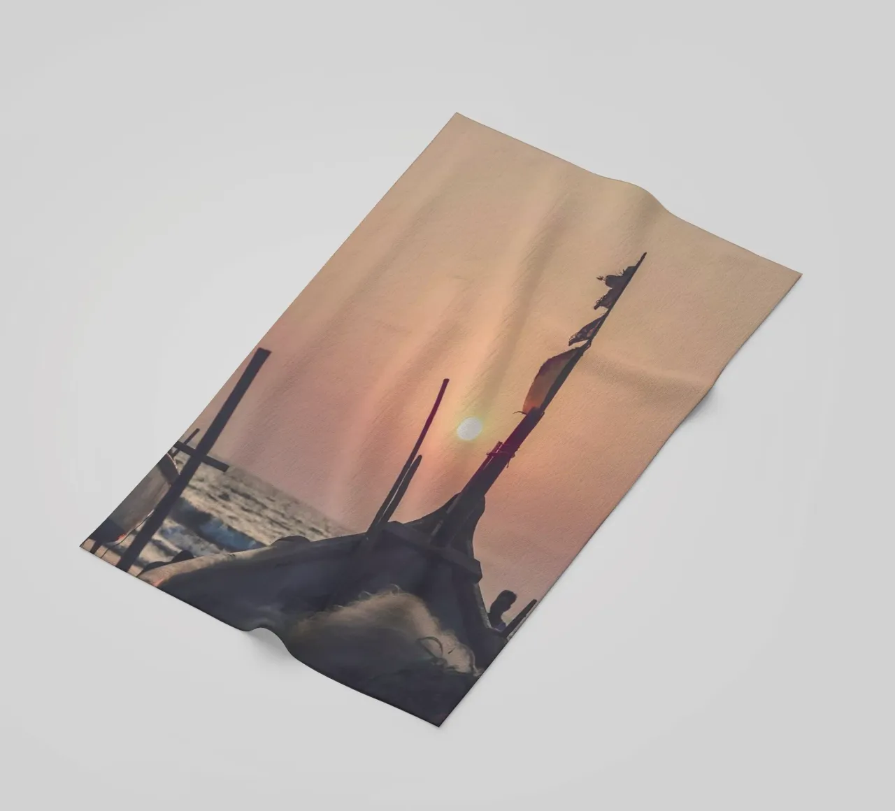 Beach Sunset telo mare da Victoria Frost