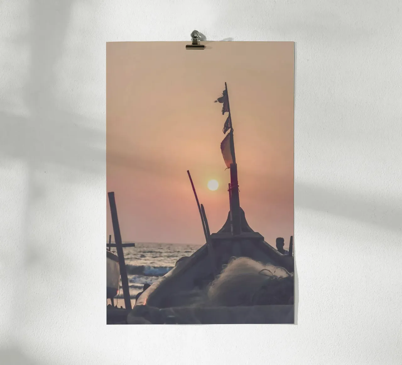 Beach Sunset poster da Victoria Frost