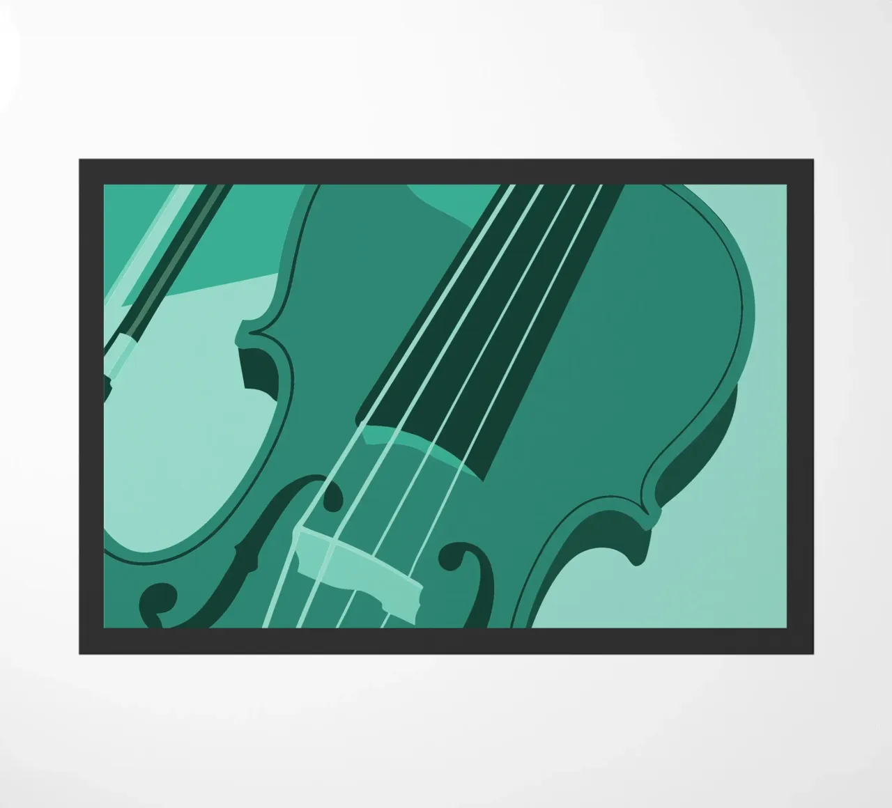 Viool deurmat van MUSIC EDITION