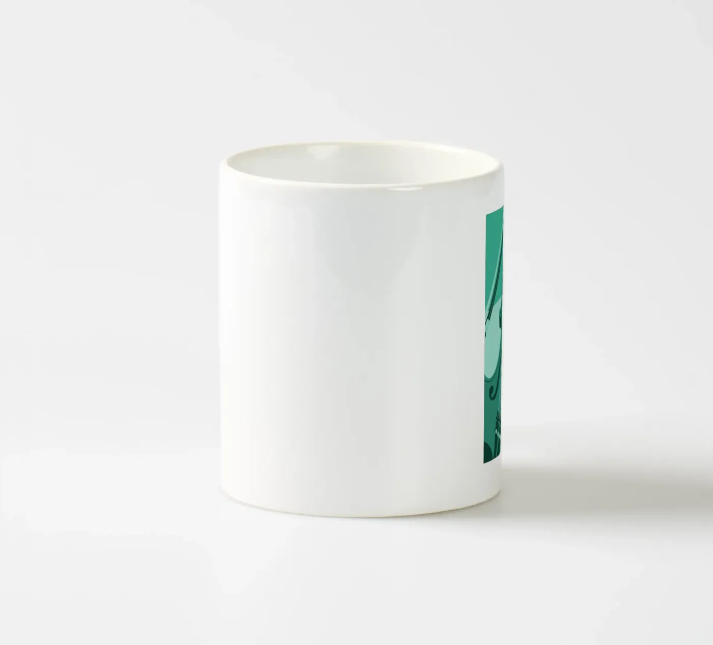 Violin ceramic mug by MUSIC EDITION